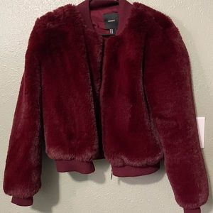 TEDDY  maroon jacket